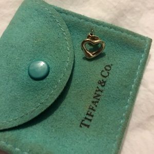 Tiffany & Co Single Open Heart Earring